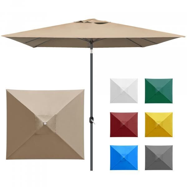 interpara parasol 3 x 3 m, anthracite frame