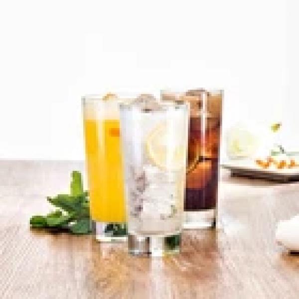 Lacari Highball Glas 12er Set 350ml modern schlicht NEU