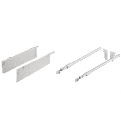 Häfele Matrix Box Schubladenschiene 40 cm – Teilauszug Schubkastensystem H 15 cm