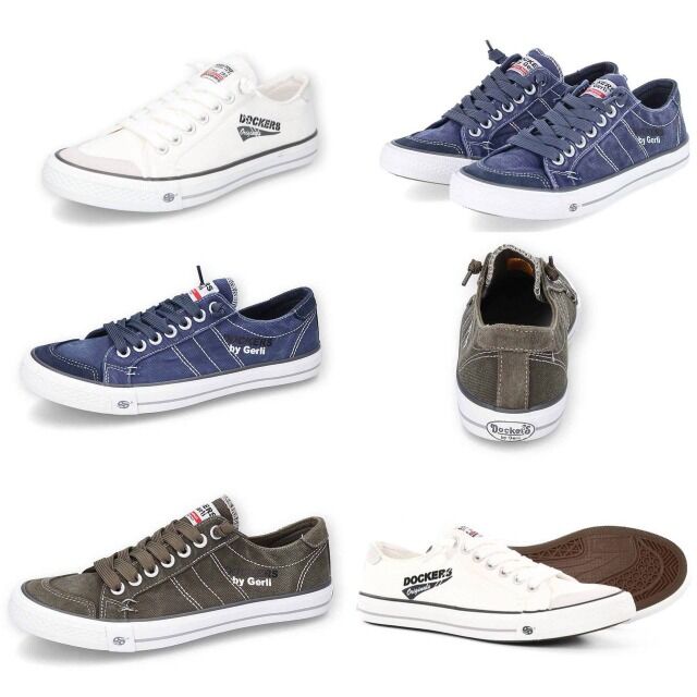 7,50 € Dockers Herren Sneakers Kategorie A neue Schuhe beliebte EU Größen Originalkartons Lager Deutschland Versand weltweit
