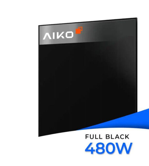 AIKO Solar 480W Glas Glas Black Frame AIKO-A480-MCE54Dw Neostar 3P+54
