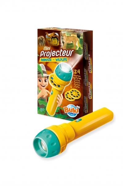 BUKI 6302ANI Mini-Projektor Wildlife - Französische Version - Für Kinder