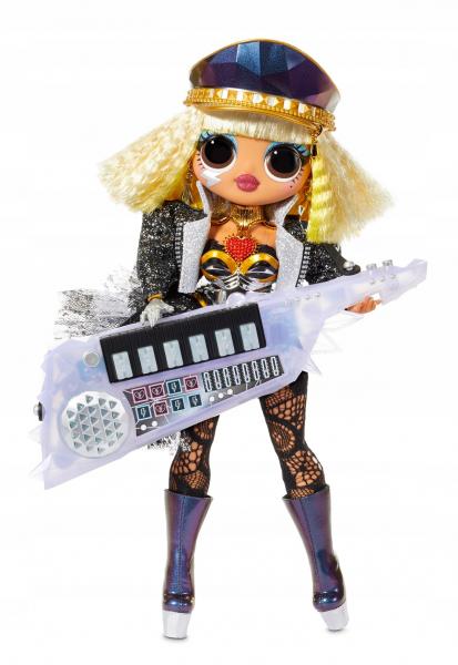 L.O.L. Surprise! OMG Remix Rock FAME QUEEN – lalka modowa z akcesoriami, 15 niespodzianek, 35051577607 Opis