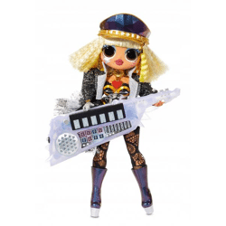 L.O.L. Surprise! OMG Remix Rock FAME QUEEN – lalka modowa z akcesoriami, 15 niespodzianek, 35051577607 Opis