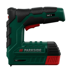 Parkside PAT 4 D6 - Akkubetriebener 4 V Tacker/Nagler, USB-C, mit Klammern und Nägeln, EAN 4335754062445