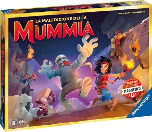 Ravensburger Der Fluch der Mumie Brettspiel - Italienische Version