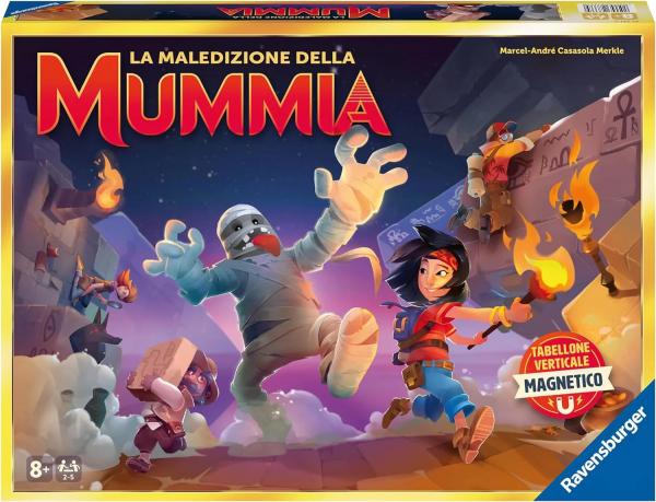 Ravensburger Der Fluch der Mumie Brettspiel - Italienische Version