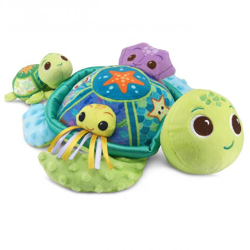 VTech Eco Turtle - Sensorisches Schildkrötenspielzeug für Babys (spanische Version)