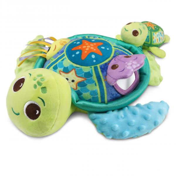 VTech Eco Turtle - Sensorisches Schildkrötenspielzeug für Babys (spanische Version)