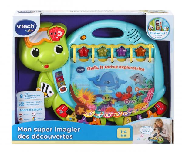 VTech Interactive Book – interaktywna książeczka edukacyjna - Wersja Francuska
