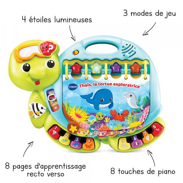 VTech Interactive Book – interaktywna książeczka edukacyjna - Wersja Francuska