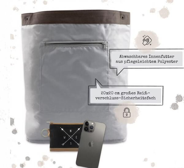 Rucksack, modern, stylisch