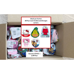 Zaubersocken – Peanuts  Hello Kitty PAW Patrol und The Grinch 