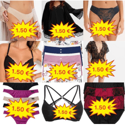 1,50 € Damenunterwäsche Mix BHs Tops Slips Pyjamas Badebekleidung XS–XXXL aus deutschen Katalogen große Auswahl schneller Versand weltweit
