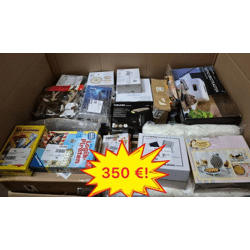 350 € Mix Paletten Stock aus deutschen Marktplätzen Haushaltsgeräte Kinderartikel Möbel Markenware 60–70 Stück pro Palette Kategorie A/B/C V