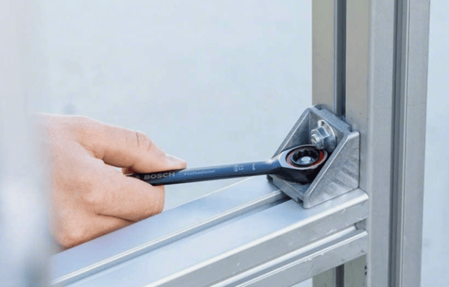 Bosch PRO Schraubenschlüssel Set 8–19 mm 10-teilig für präzises Arbeiten und vielseitige Anwendung