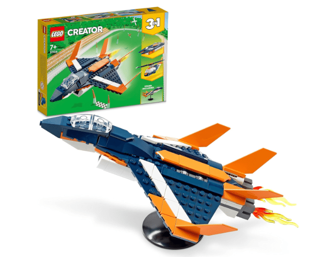LEGO 31126 Creator 3in1 Set für kreatives Bauen und vielseitige Modellgestaltung