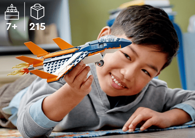 LEGO 31126 Creator 3in1 Set für kreatives Bauen und vielseitige Modellgestaltung