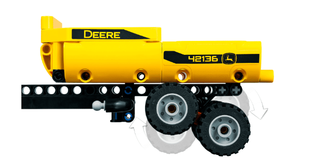 LEGO 42136 John Deere 9620R 4WD Traktor Set 390 Teile für realistisches Bauen und Spielen