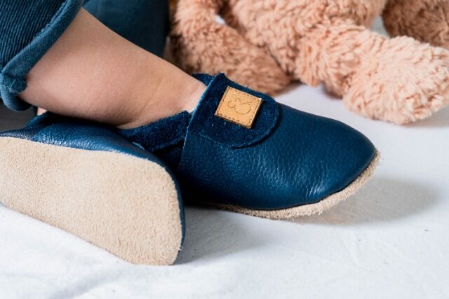 Krabbelschuhe / Babyschuhe – Naturleder, Gr. 17-26, gemischt, 7 Farben
