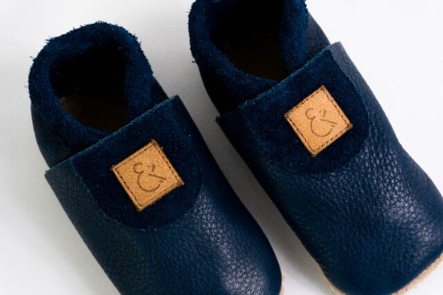 Krabbelschuhe / Babyschuhe – Naturleder, Gr. 17-26, gemischt, 7 Farben