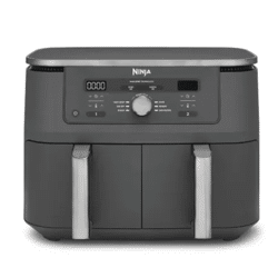 Ninja DZ400EU Foodi MAX Dual Zone Airfryer 9,5L für gleichzeitiges Kochen und knusprige Ergebnisse