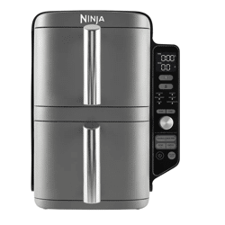 Ninja SL400EU Double Stack XL Airfryer für platzsparendes Kochen und knusprige Ergebnisse