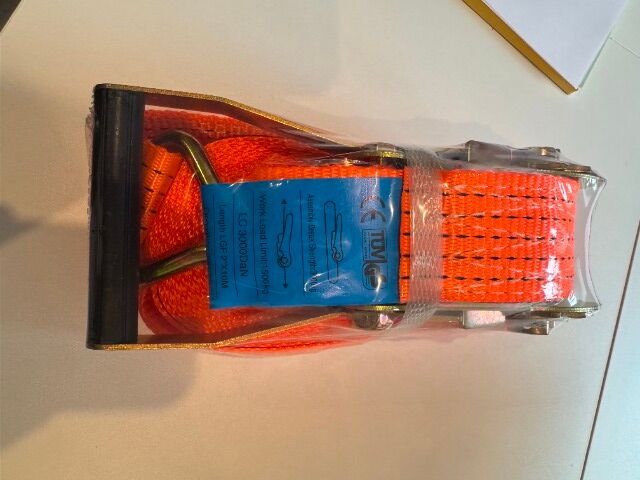 Tension belts with ratchet 3000KG set of 10 10x 6m - 50mm ratchet set
