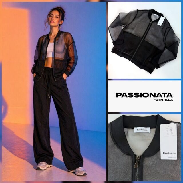 Damen Transparente Bomberjacke Passionata 