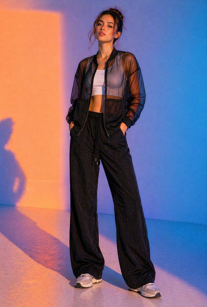 Damen Transparente Bomberjacke Passionata 