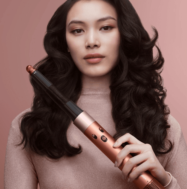 Dyson Airwrap i.d Curly + Coily Multi-Styler Amber Silk für Locken, Volumen und schonendes Styling