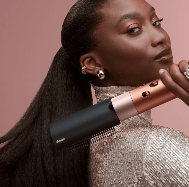 Dyson Airwrap i.d Curly + Coily Multi-Styler Amber Silk für Locken, Volumen und schonendes Styling
