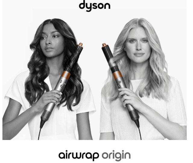 Dyson Airwrap Origin Multi Haarstyler Nickel Copper für Locken Glätten und Volumen
