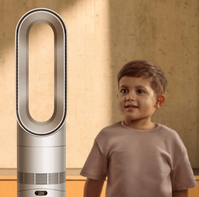 Dyson AM15 Hot+Cool Heizlüfter Ventilator White Silver für Heizen und Kühlen im Alltag