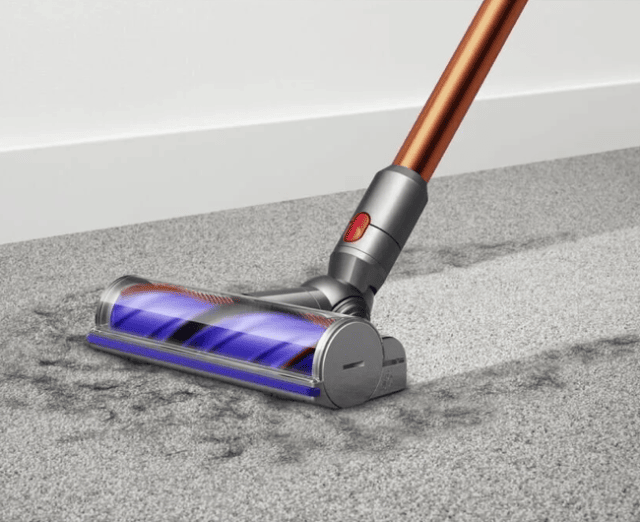 Dyson V10 Absolute Cyclone Akku Staubsauger Nickel Copper für starke Saugleistung und flexible Reinigung