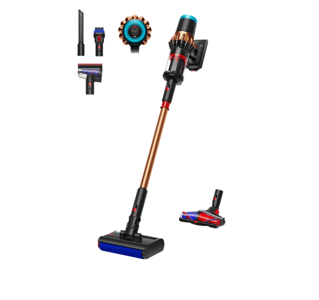 Dyson V16 Piston Submarine Akku Staubsauger Black Copper für Saugen und Wischen