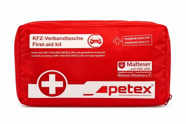 KFZ Verbandtasche nach DIN 13164 - für Erste Hilfe, First Aid Kit, Verbandskasten Norm 2026