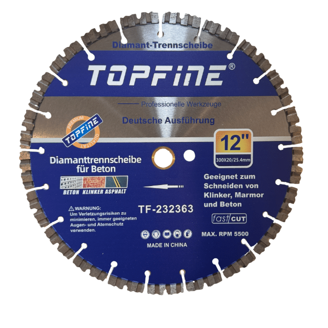 Diamanttrennscheibe 300x25,4/20