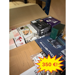 350 € Mix Paletten Haushaltsgeräte Haushaltswaren Kinderartikel Möbel Kategorie A B C Kundenrücksendungen aus deutschen Marktplätzen Lagerwa