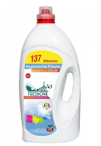 Freshova Waschmittel Gel Color 5,5L