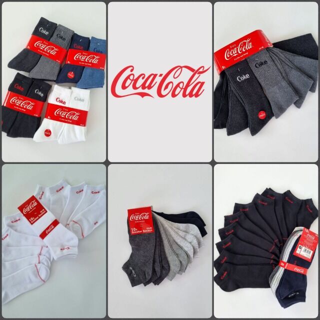 Coca-Cola-Socken für Männer 