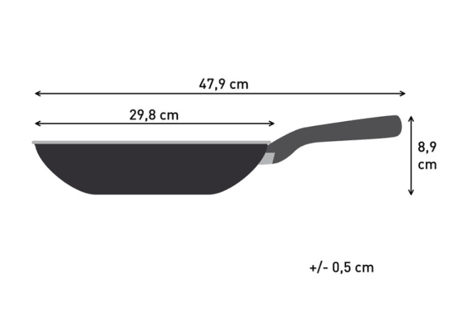 Tefal Wokpfanne 28 cm Ever Black