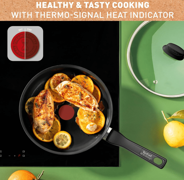 Tefal sauté pan 24 cm with lid induction