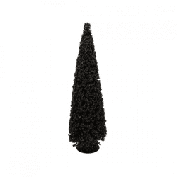 Weihnachtsbaum Sparkle Berry schwarz 30 cm