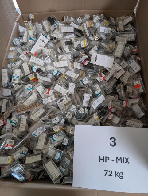 Posten Hängepäckchen Möbeltechnik & Schrauben Mix – 72 kg Palettenware – Verkaufsfertige SB-Verpackungen
