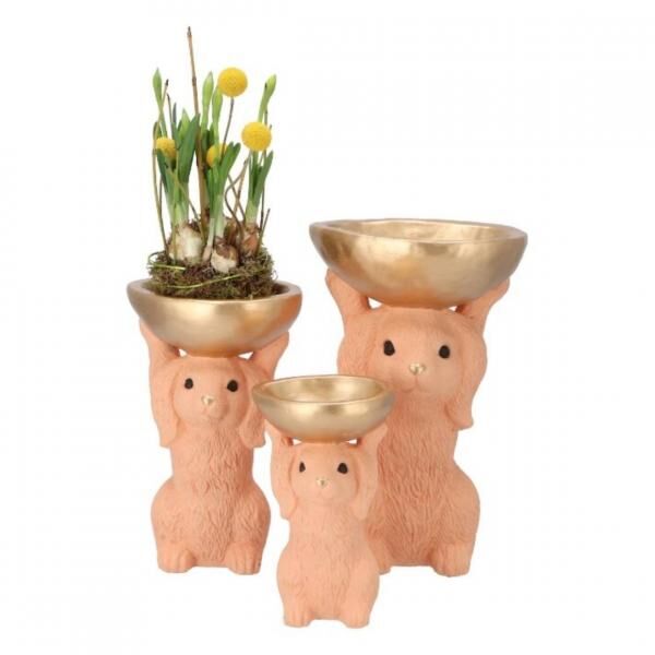 Bowl rabbit orange 28 cm