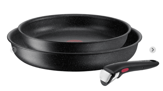 Tefal Ingenio Pfanne 28 cm Induktion Black Performance, ideal für vielseitiges Braten, gleichmäßige Hitzeverteilung und langlebige Qualität