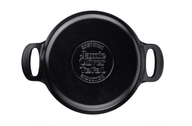Tefal Jamie Oliver Gusseisen Topf 24 cm emailliert