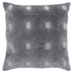 Unique Living Kissen Nela dunkelgrau 45 x 45 cm