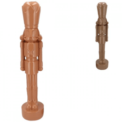 Statue Nussknacker braun 52 cm 2 Stück sortiert
